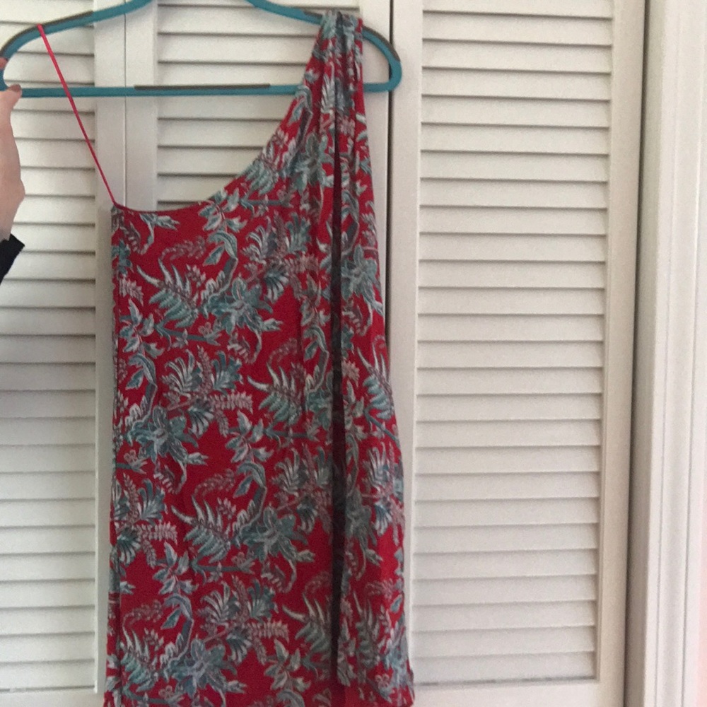 NWOT RED LOFT ONE-SHOULDER DRESS
